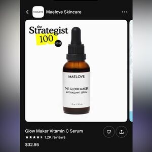 Maelove Glowmaker Antioxidant Serum